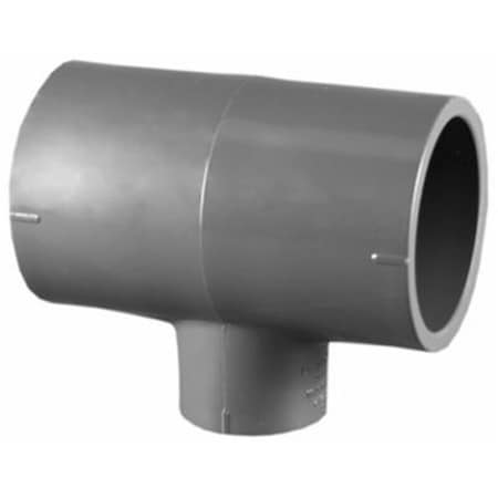 Charlotte Pipe And Foundry PVC 08400 4200HA .75 x .75 x .5 in. PVC Schedule 80 Slip x Slip x Slip Tee 112307